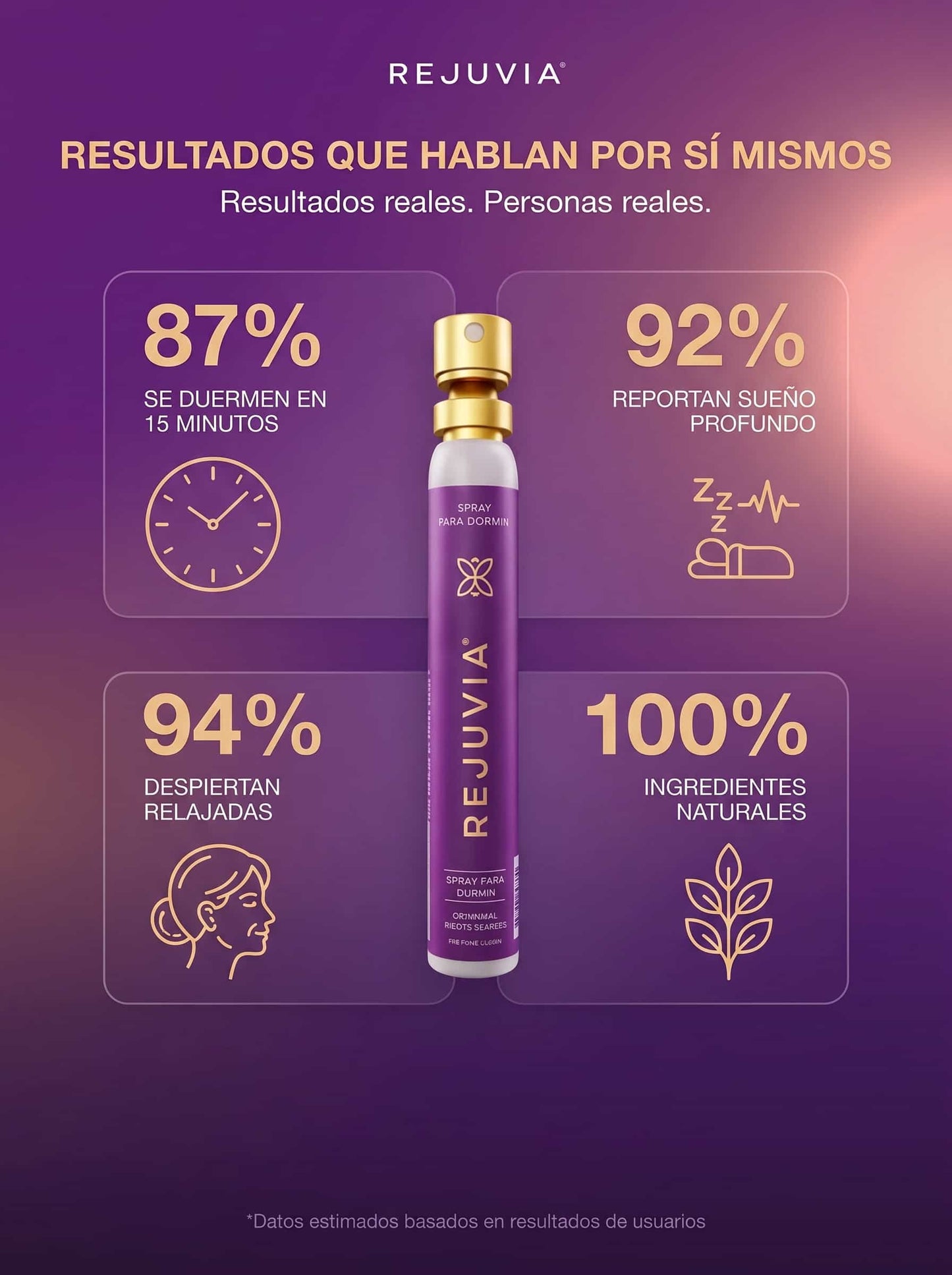Rejuvia — Spray Natural para Dormir