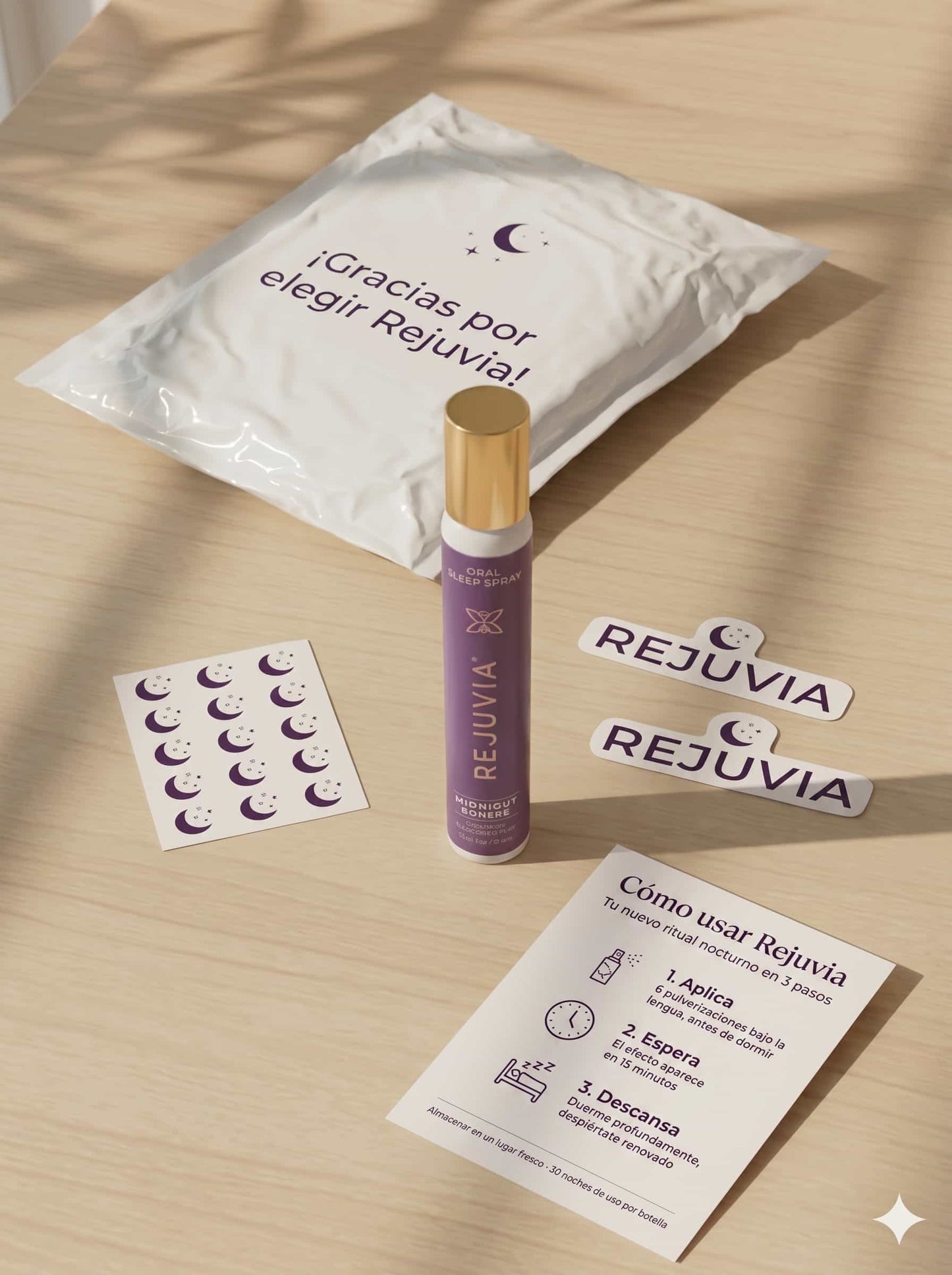 Rejuvia — Spray Natural para Dormir